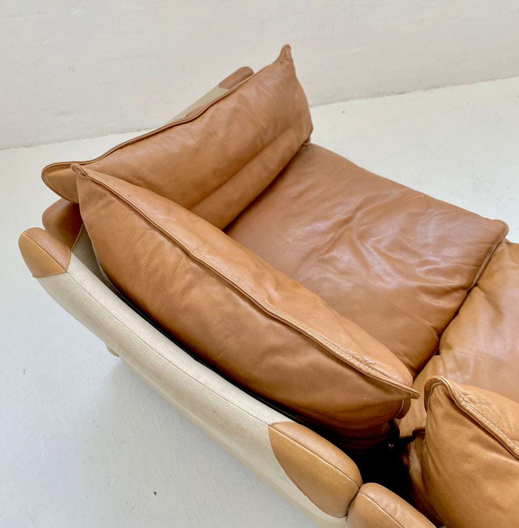 Danish Leather Sofa