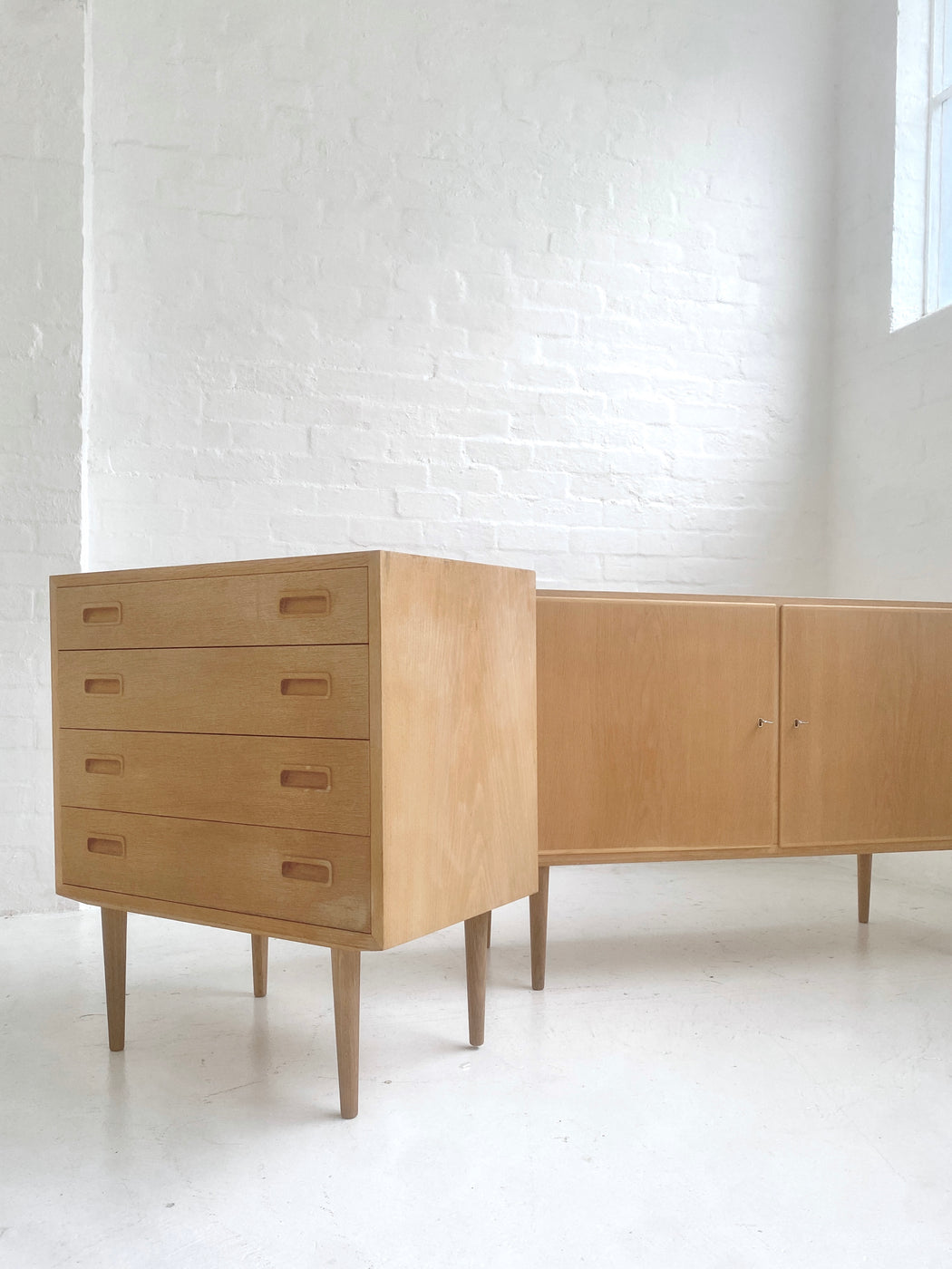 Carlo Jensen Oak Sideboards