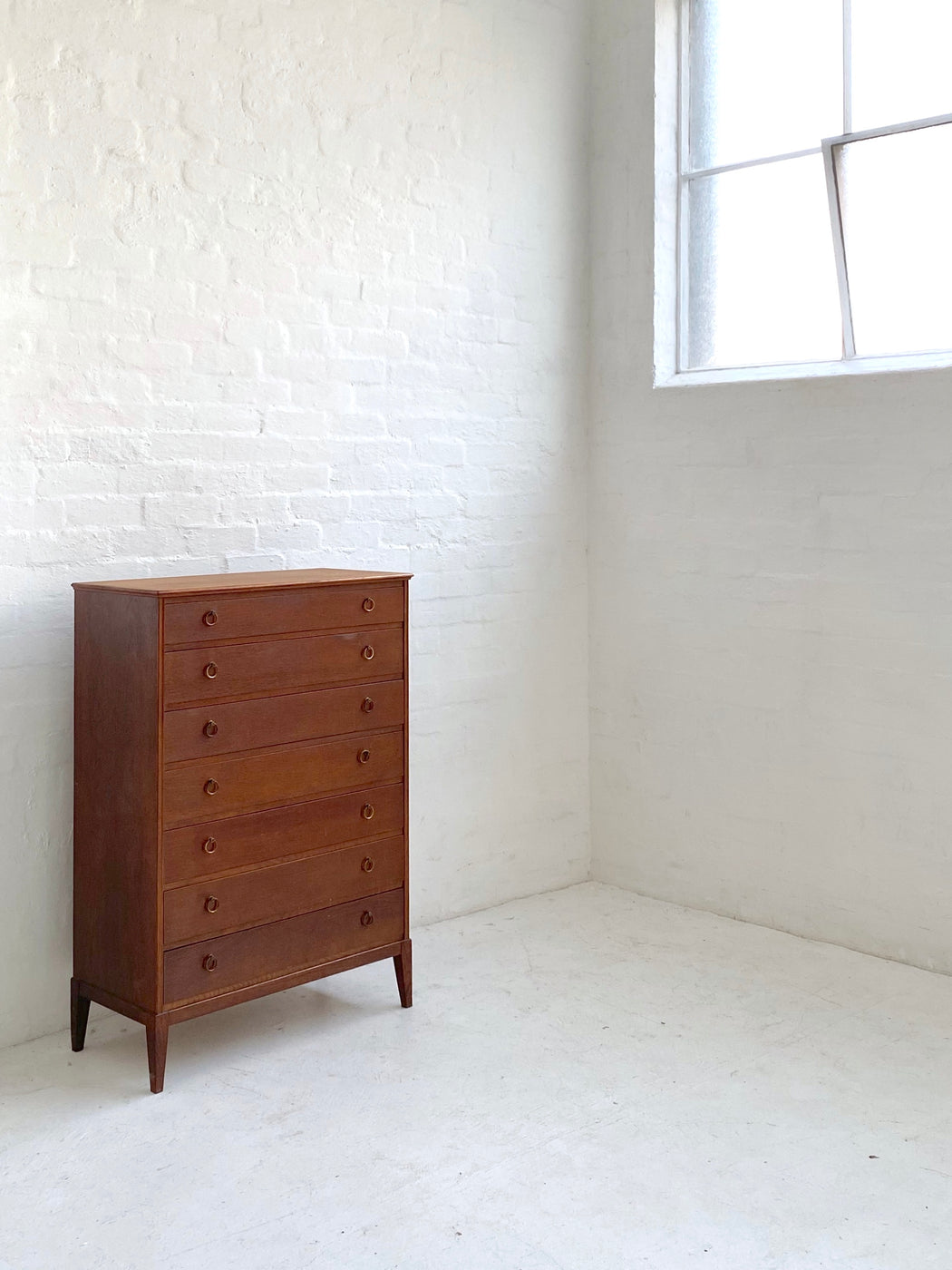 Danish Oak Chest of Drawers