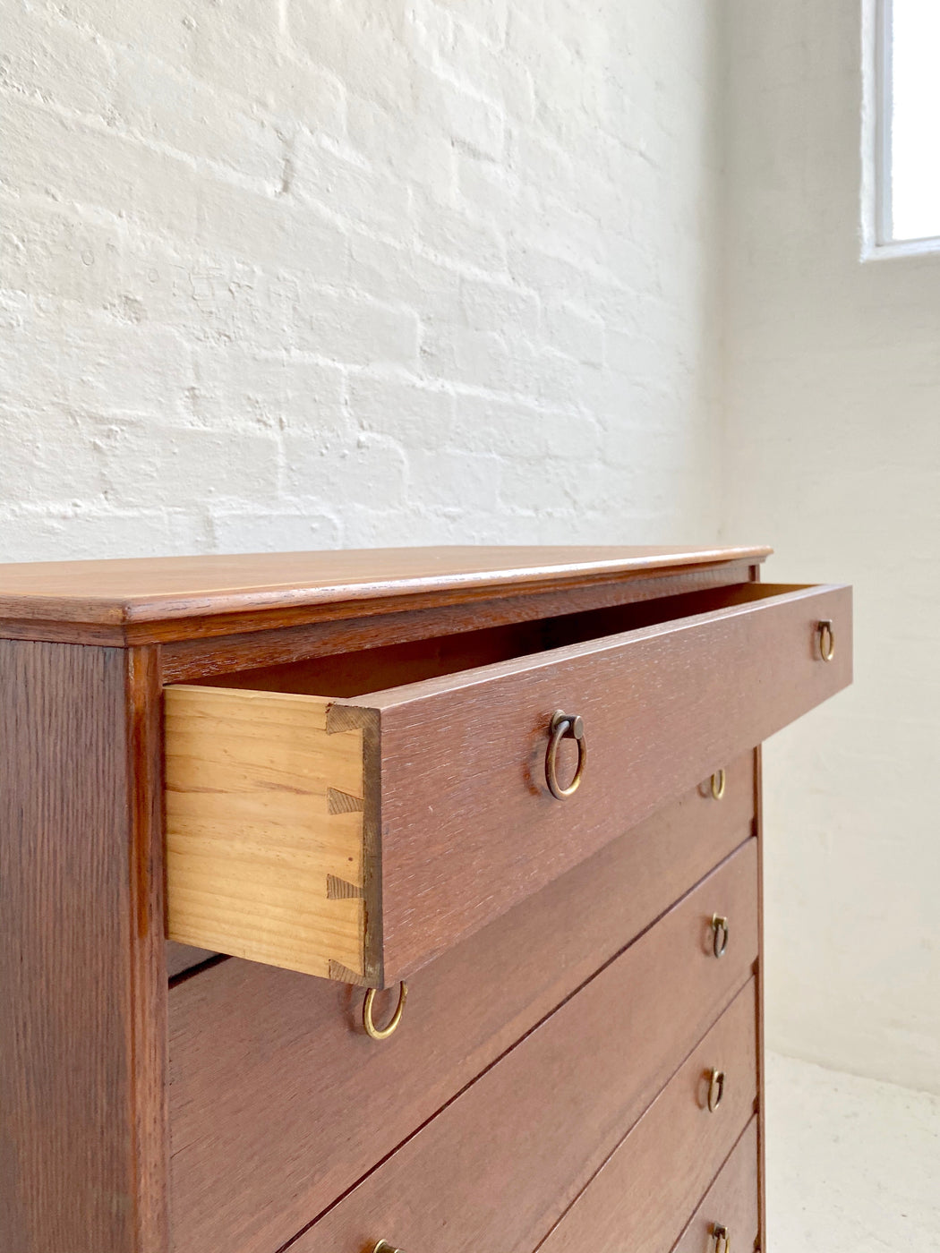 Danish Oak Chest of Drawers