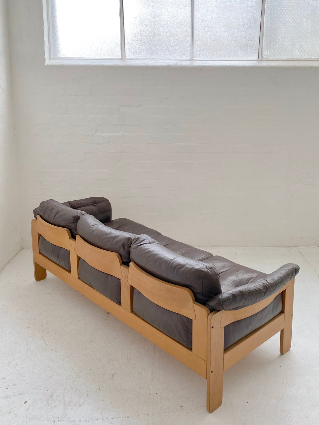 Niels Eilersen Leather Sofa