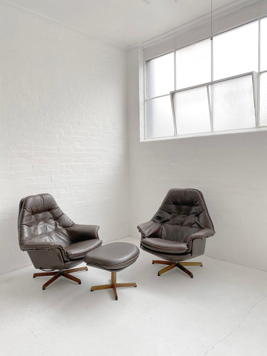 Madsen & Schübell Chair & Footstool