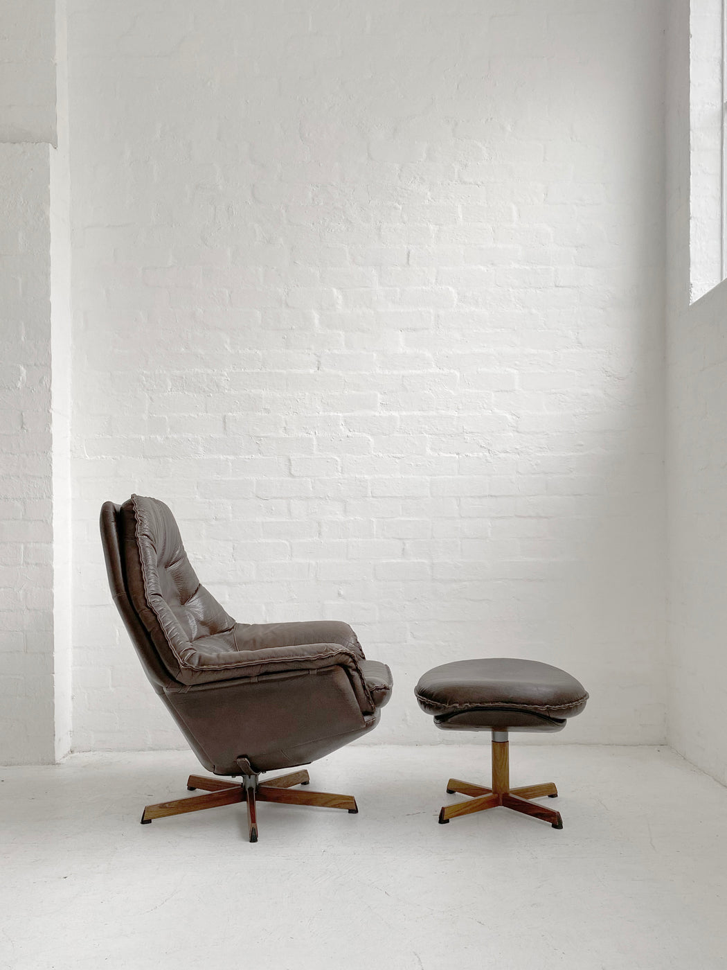 Madsen & Schübell Chair & Footstool