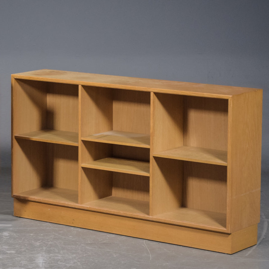 Danish Lowline Oak Bookshelf — Nord