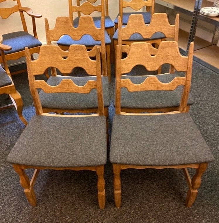 Henning Kjærnulf 'Razorblade' Chairs