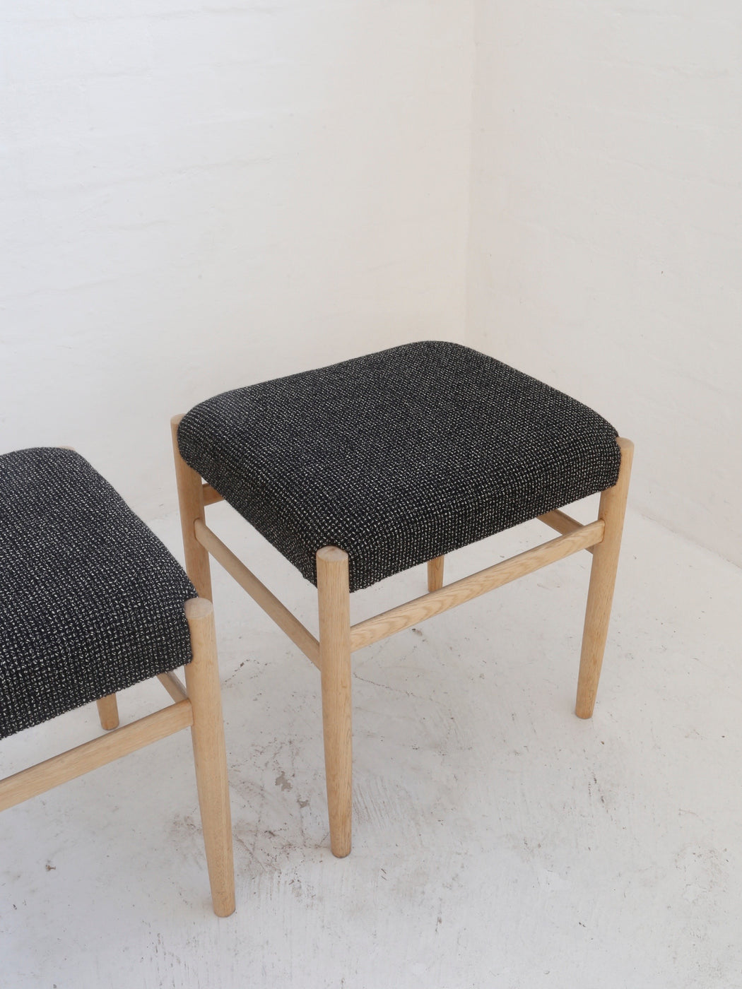 Danish Oak Stools