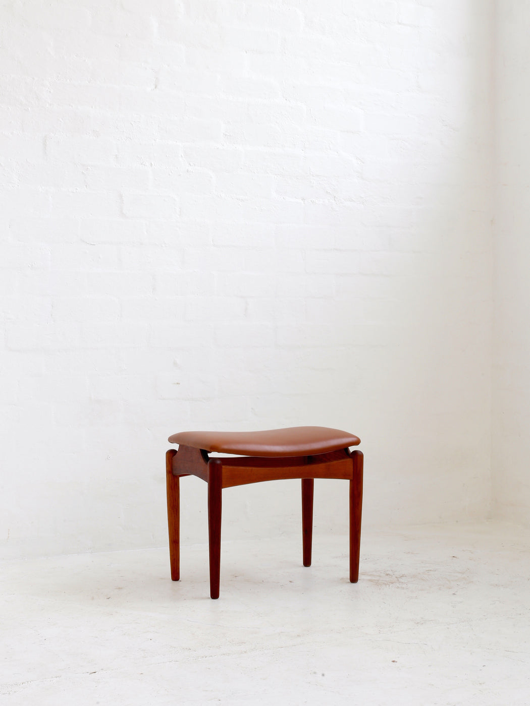 Australian Mid-Century Blackwood Footstool