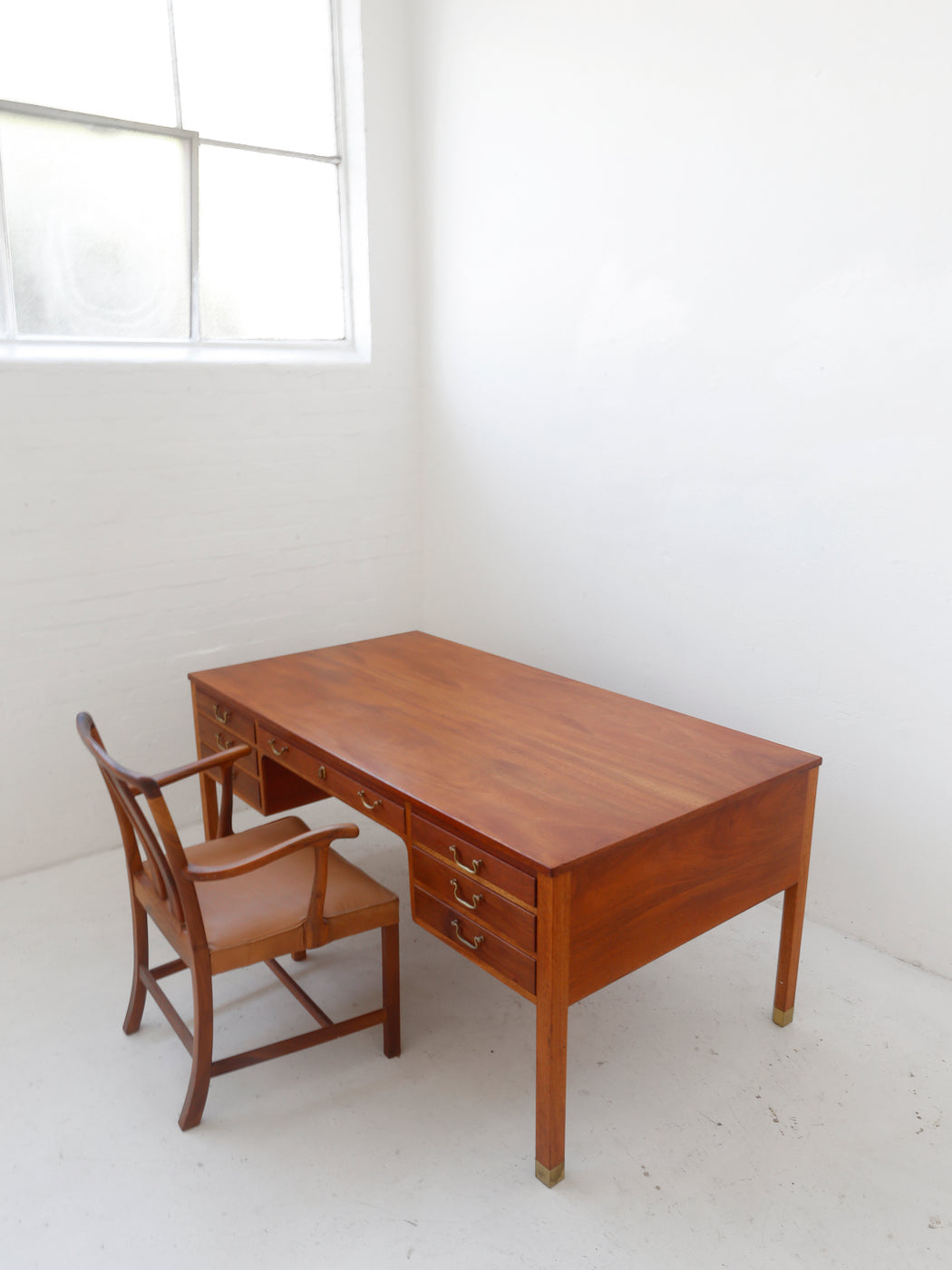 Ole Wanscher Mahogany Desk