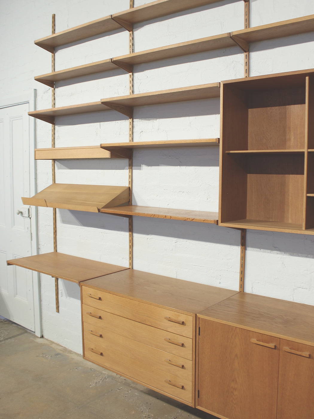 Kai Kristiansen Oak Wall Unit