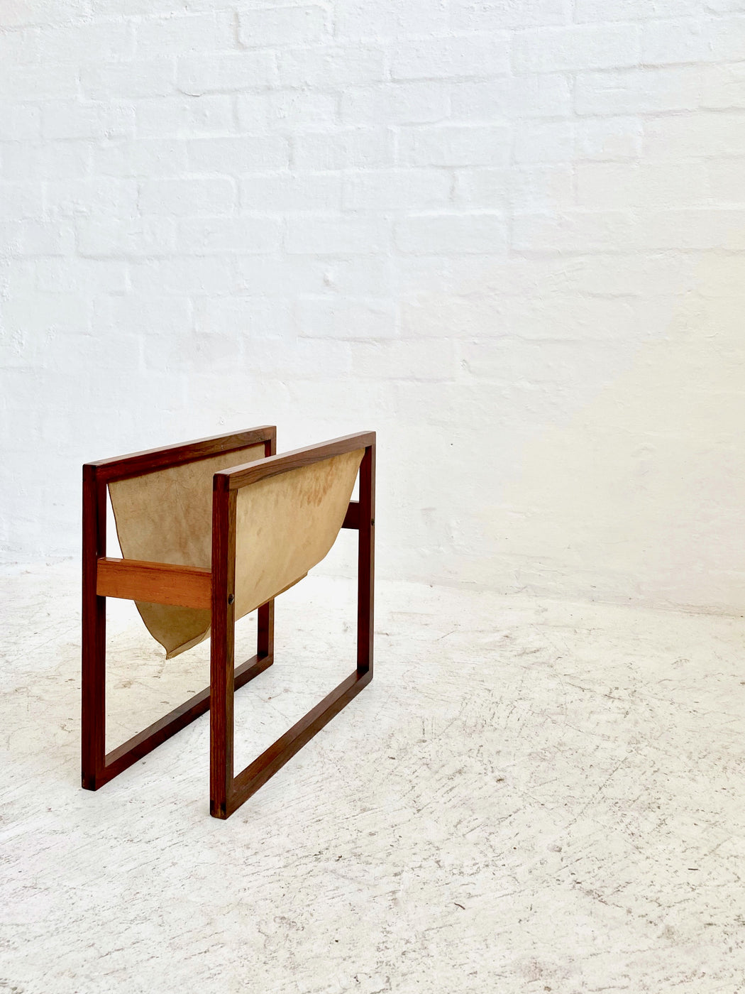 Danish Rosewood Magazine Holder