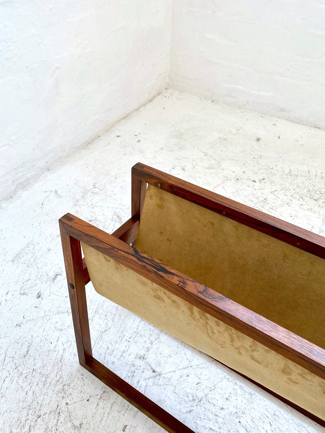 Danish Rosewood Magazine Holder