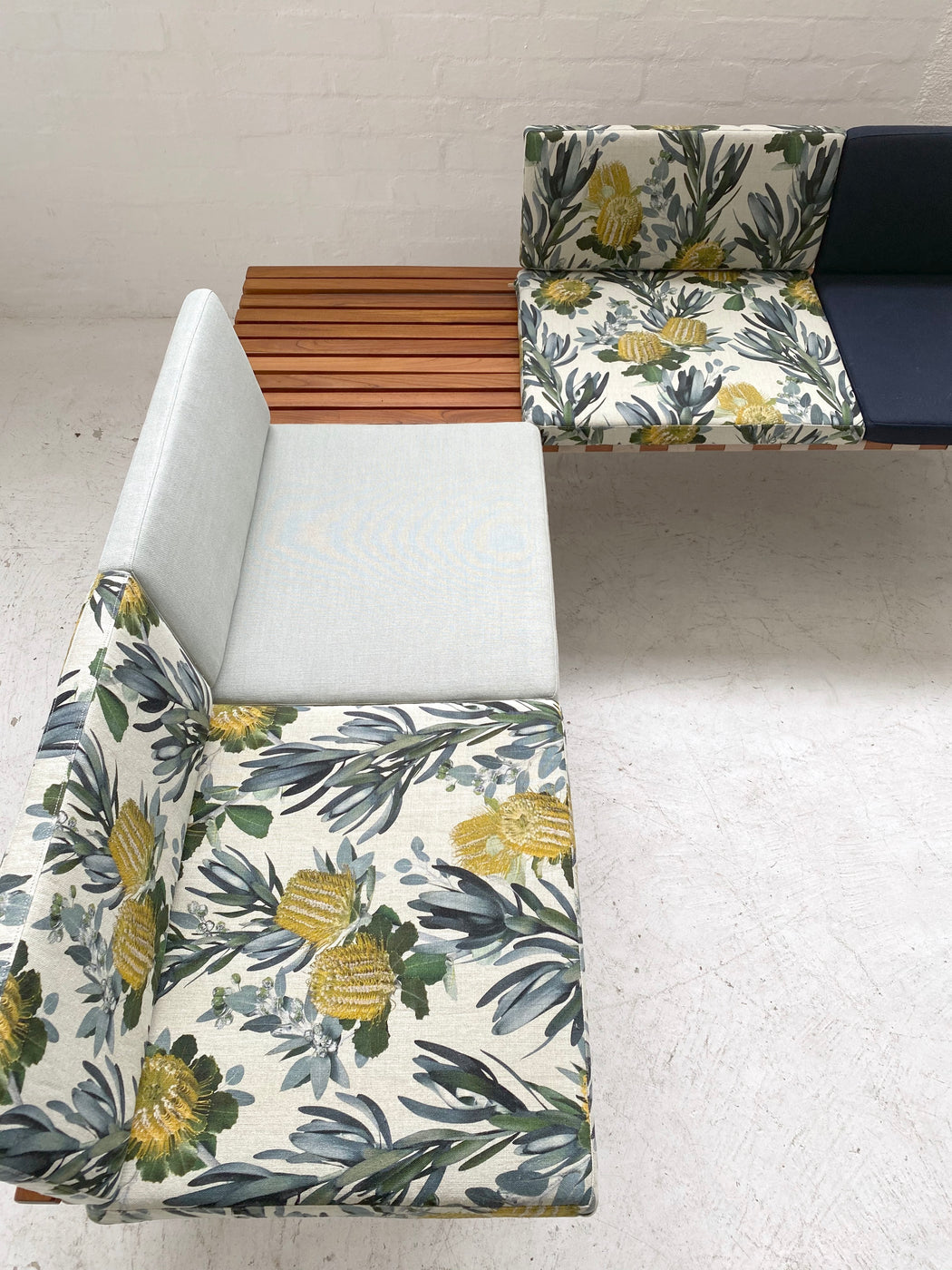 Mid-century Modular Sofa