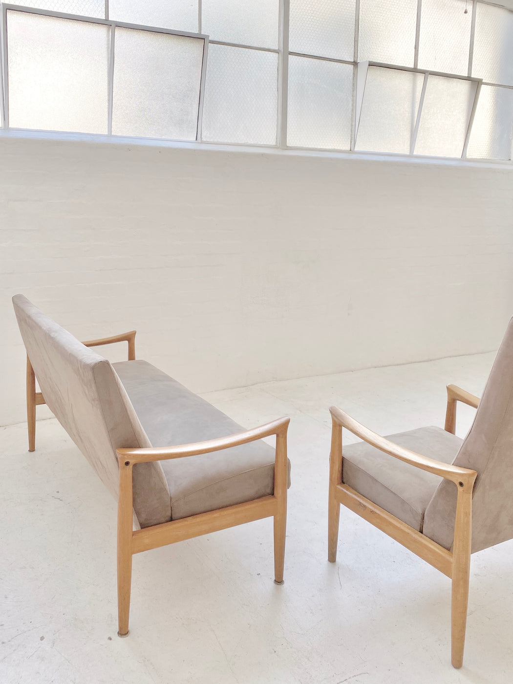 Fritz Hansen Oak Lounge Chair