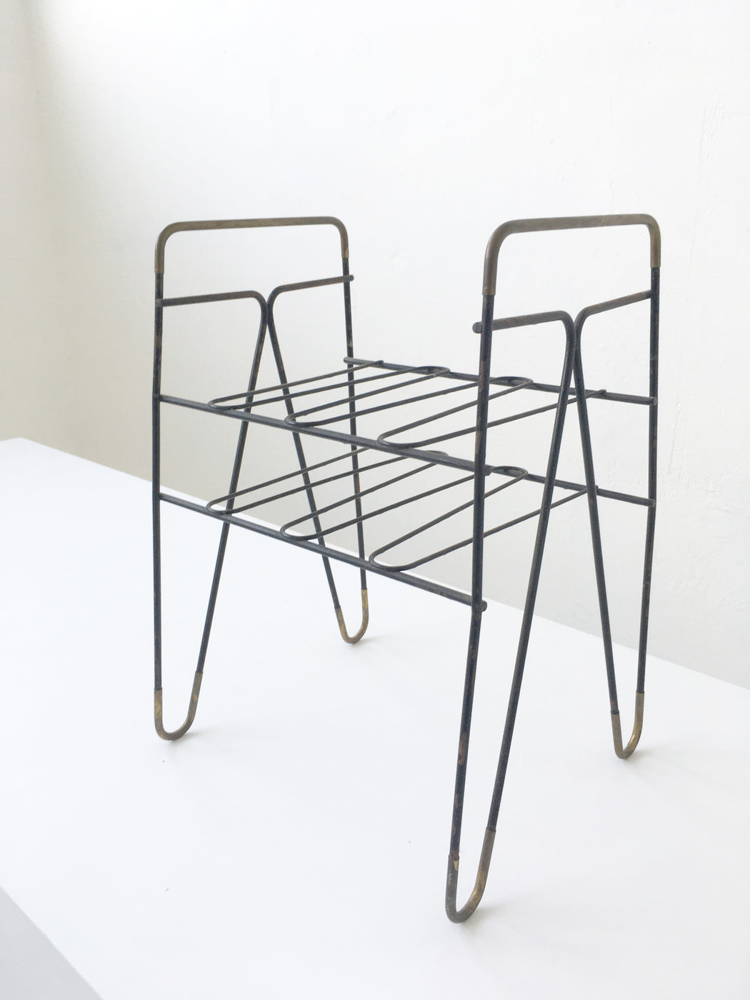 Midcentury Plant Stand Side Table