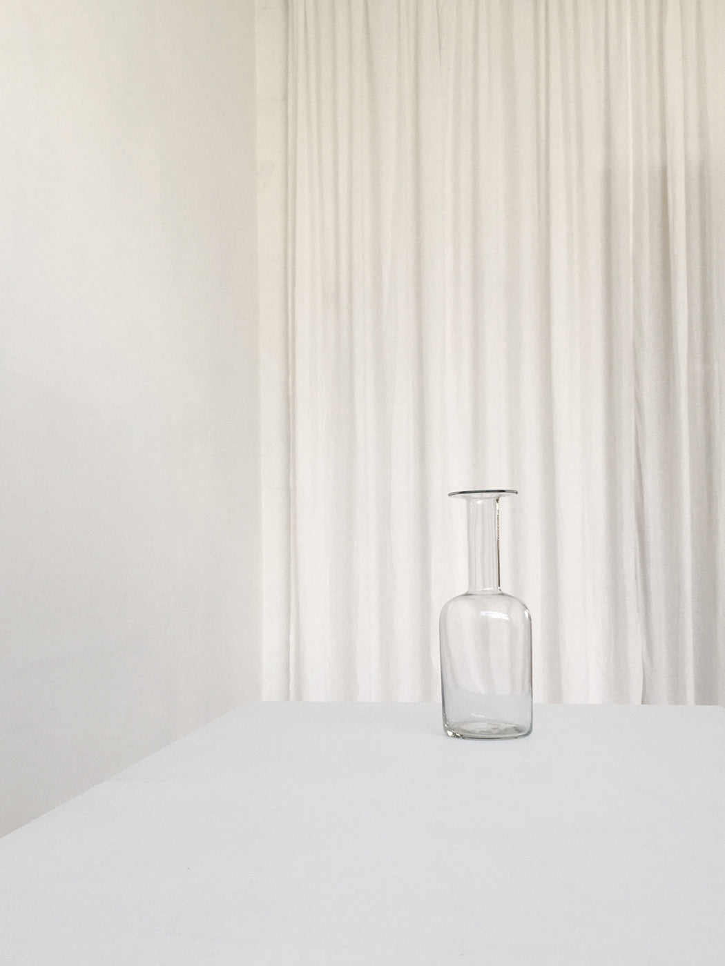 Medium Clear Glass 'Gulvvase'
