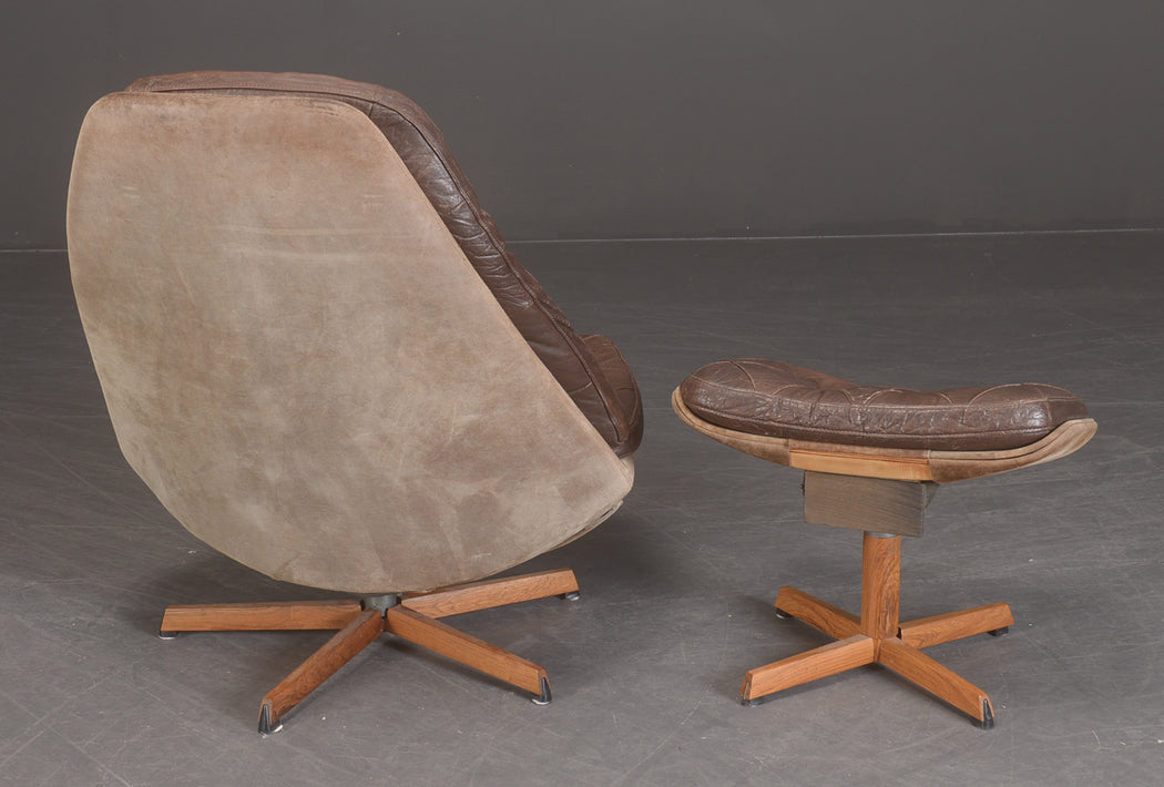 Madsen & Schübell 'MS68' Chair & Footstool