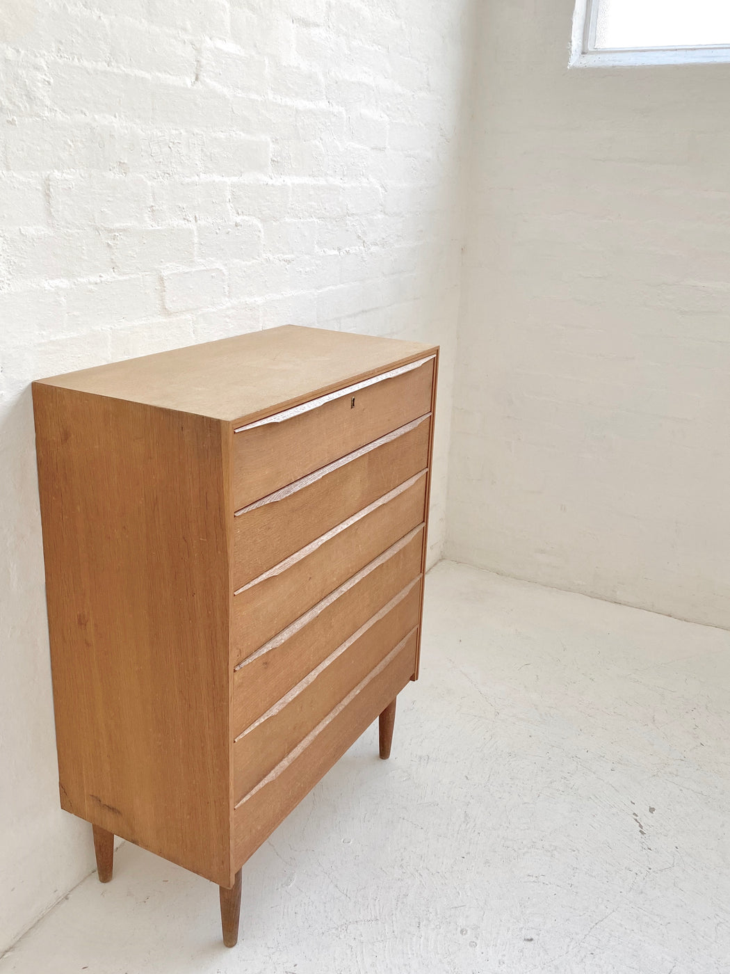 Danish Oak Chest of Drawers
