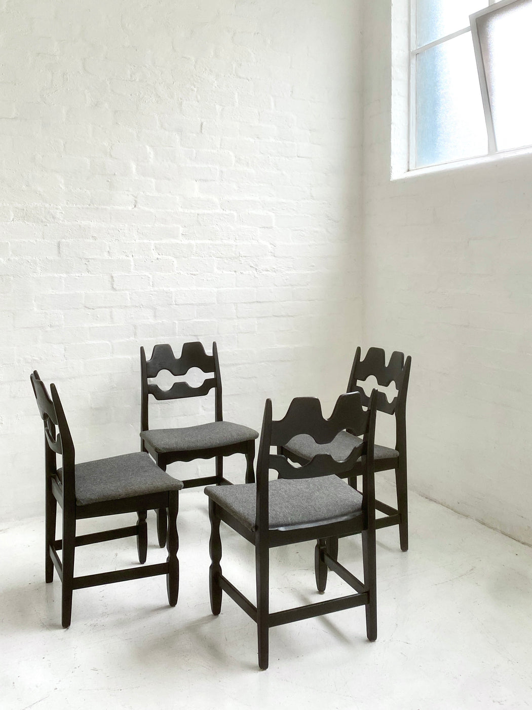 Henning Kjærnulf 'Razorblade' Chairs