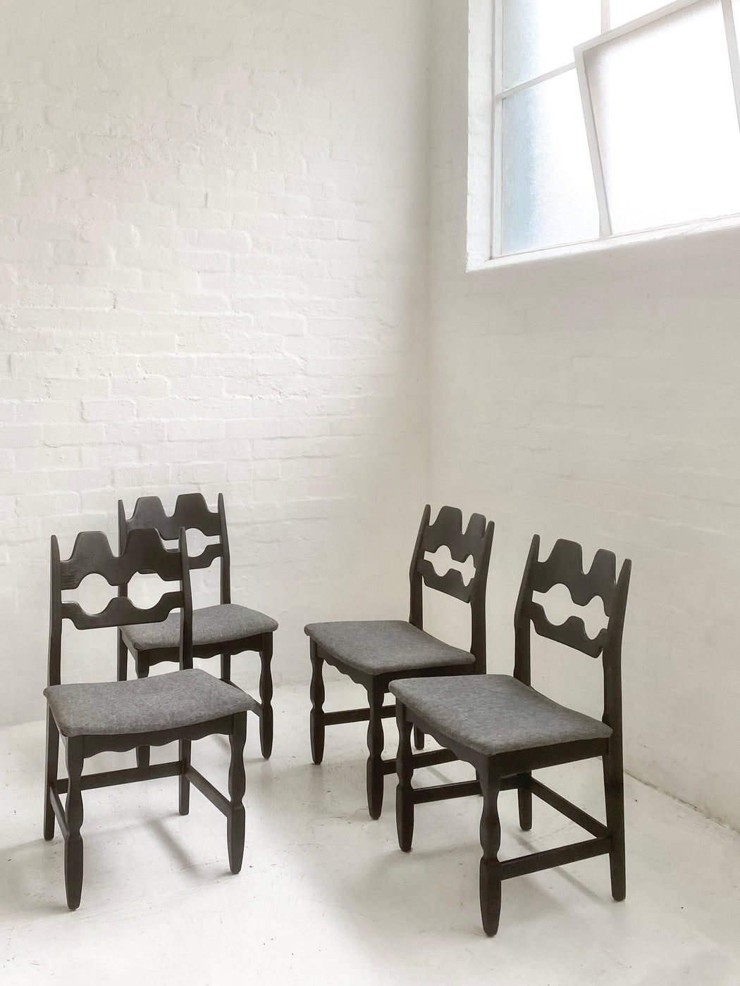 Henning Kjærnulf 'Razorblade' Chairs