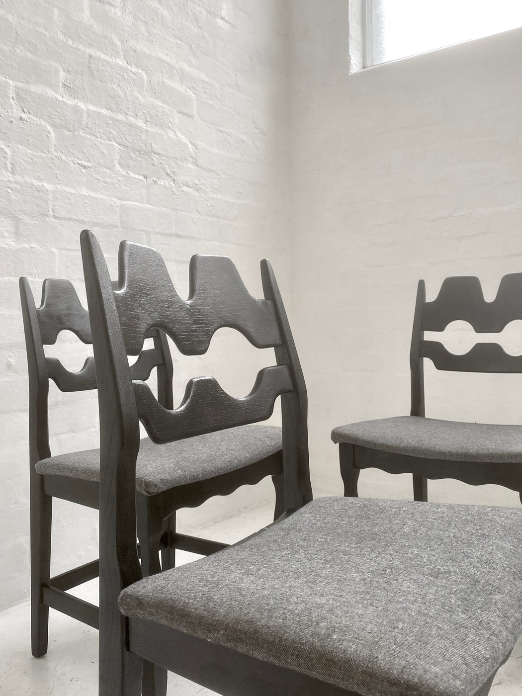 Henning Kjærnulf 'Razorblade' Chairs