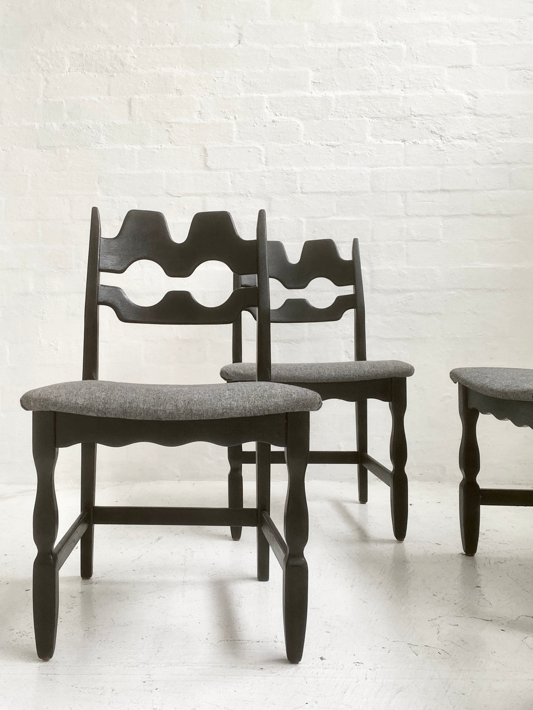 Henning Kjærnulf 'Razorblade' Chairs