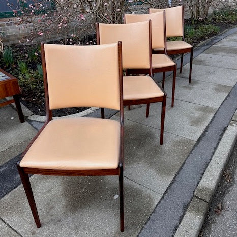 Johannes Andersen Rosewood Dining Chairs