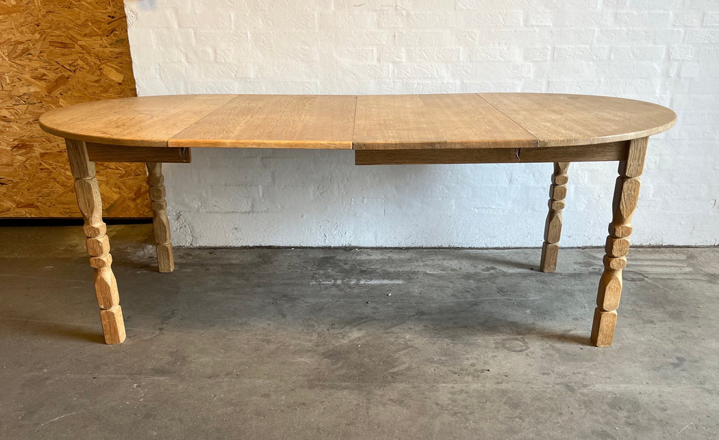 Henning Kjærnulf Oak Dining Table