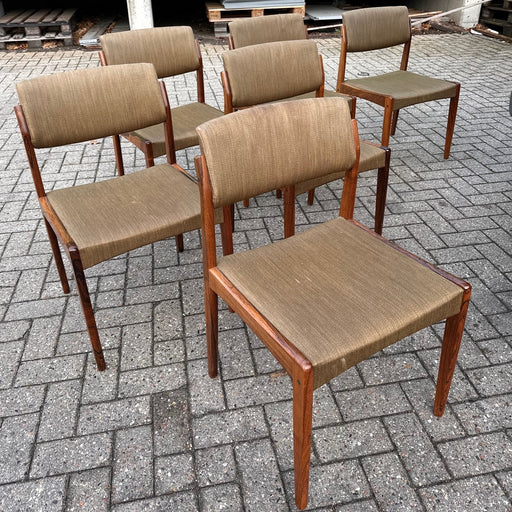 Set of Six H.W.Klein Rosewood Dining Chairs