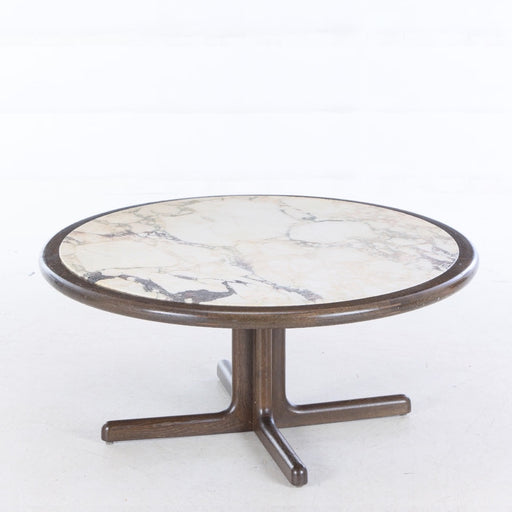Vintage Danish Marble Coffee Table