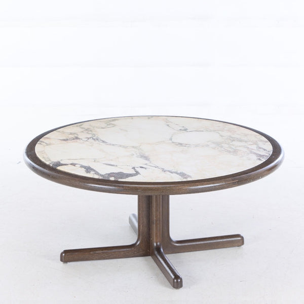 Vintage Danish Marble Coffee Table