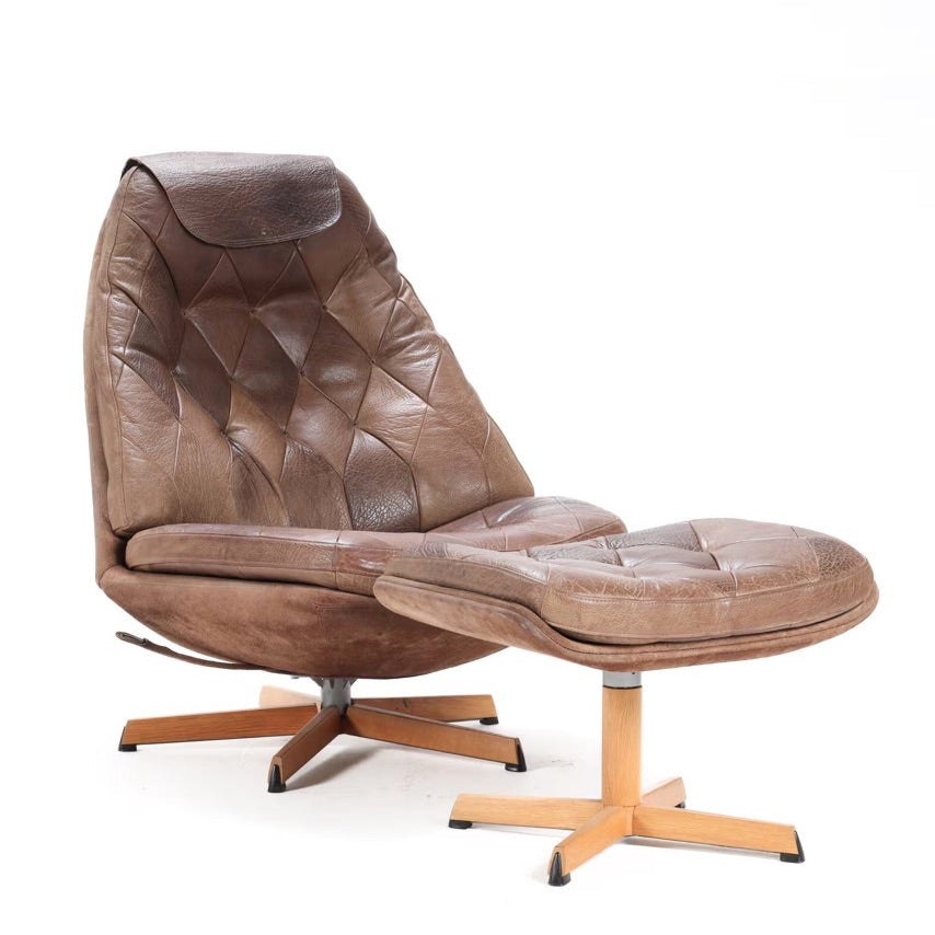 Madsen & Schübell 'MS68' Chair & Footstool
