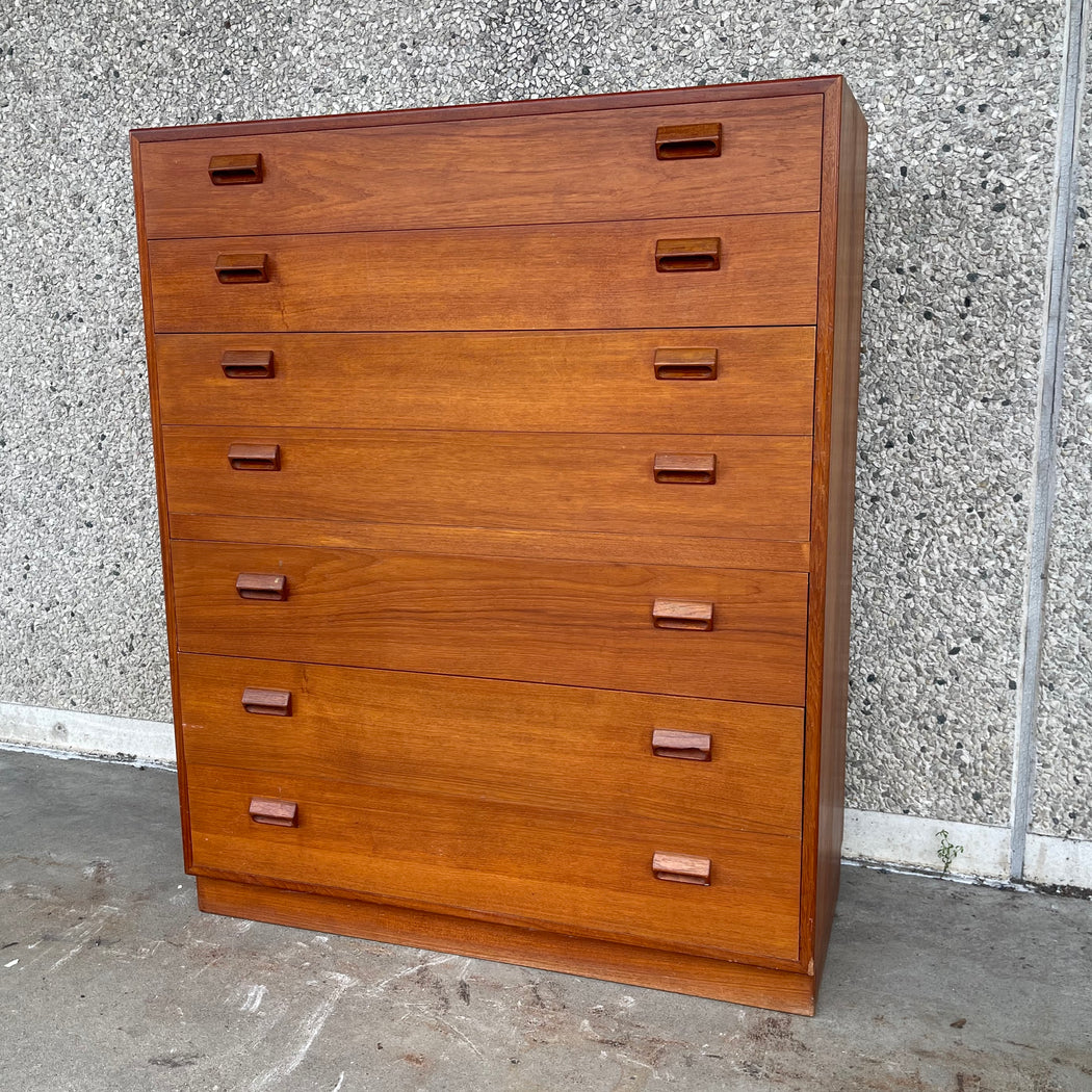 Børge Mogensen Teak Tallboy Chest of Drawers