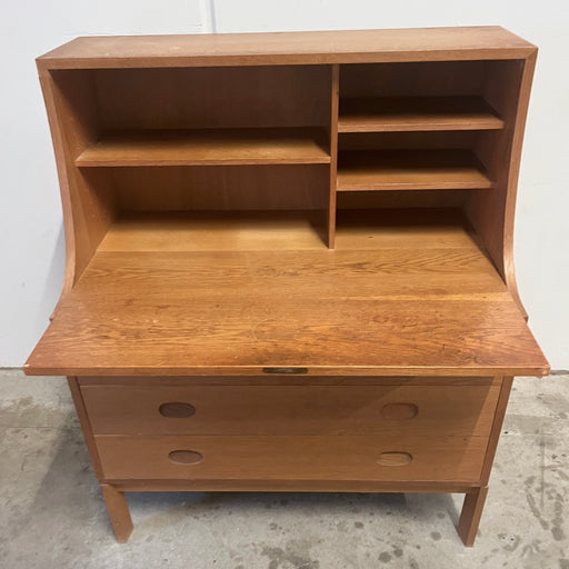 Danish Oak Bureau Secretaire