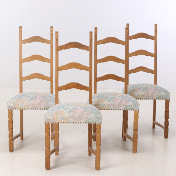 Henning Kjærnulf Oak 'Folk' Chairs
