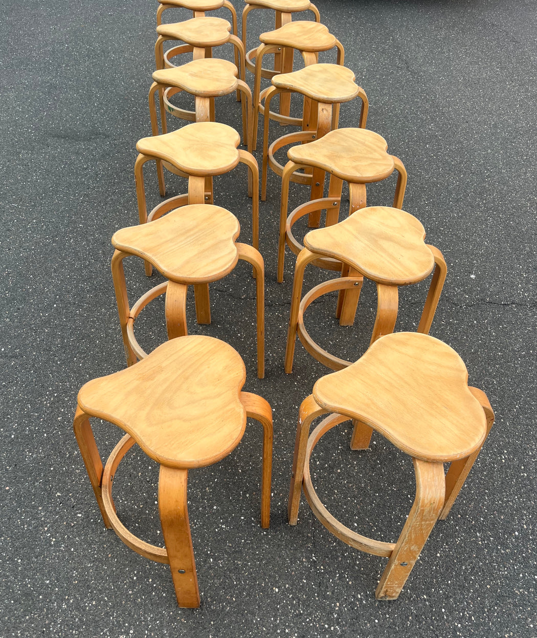 Hans Klarskov 'Ergoret' Beech Stool