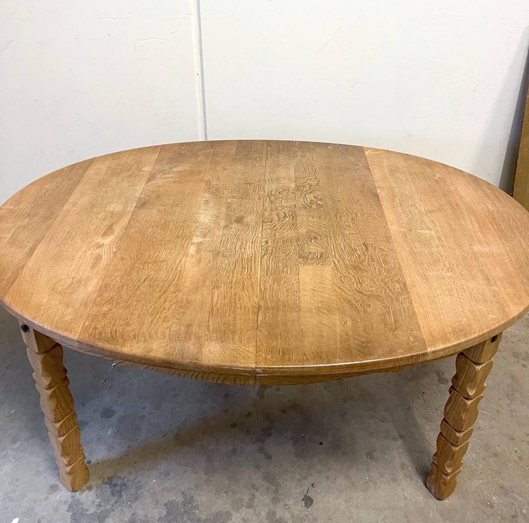 Henning Kjærnulf Oak Dining Table