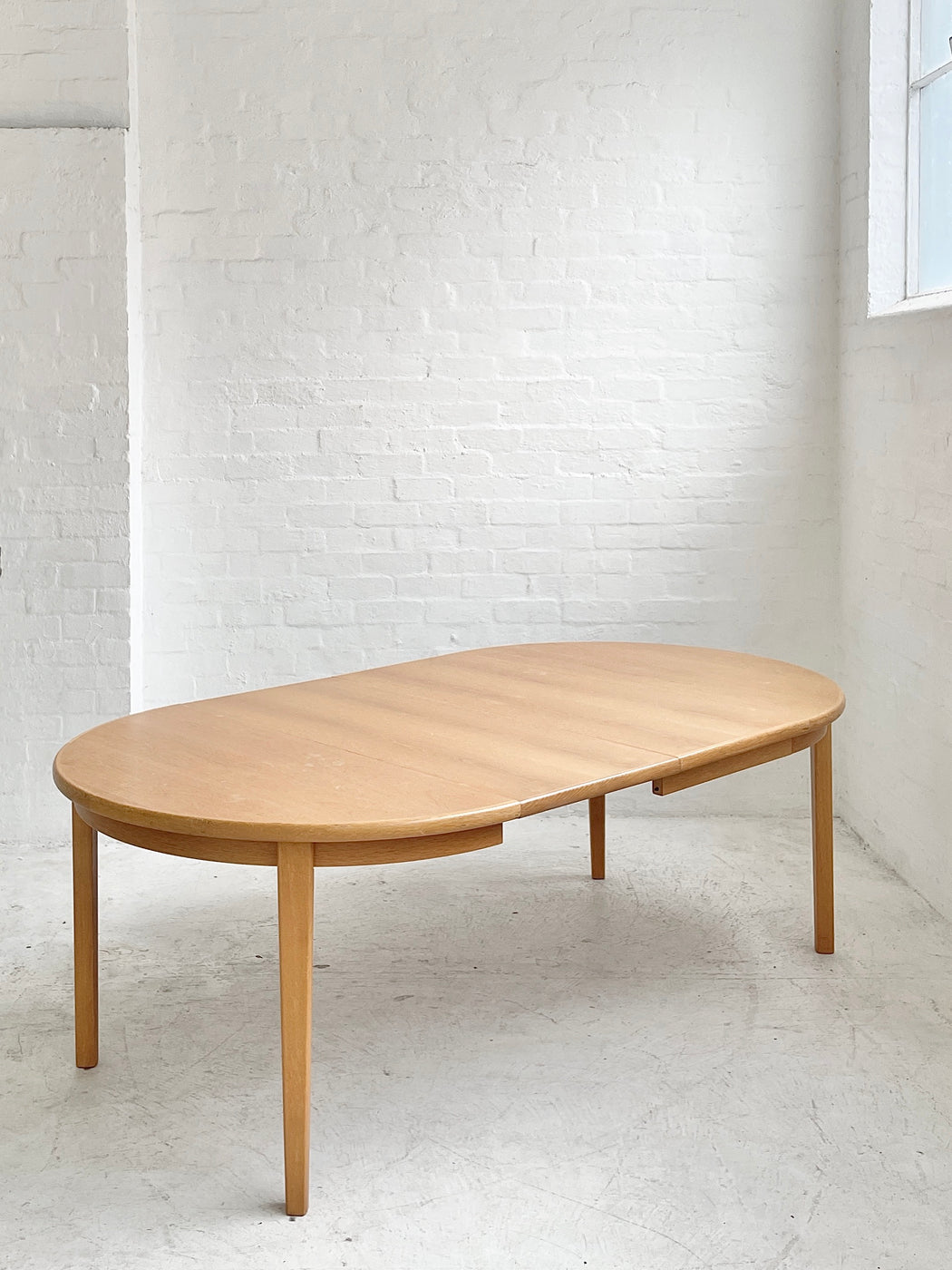 Danish Oak Extension Dining Table
