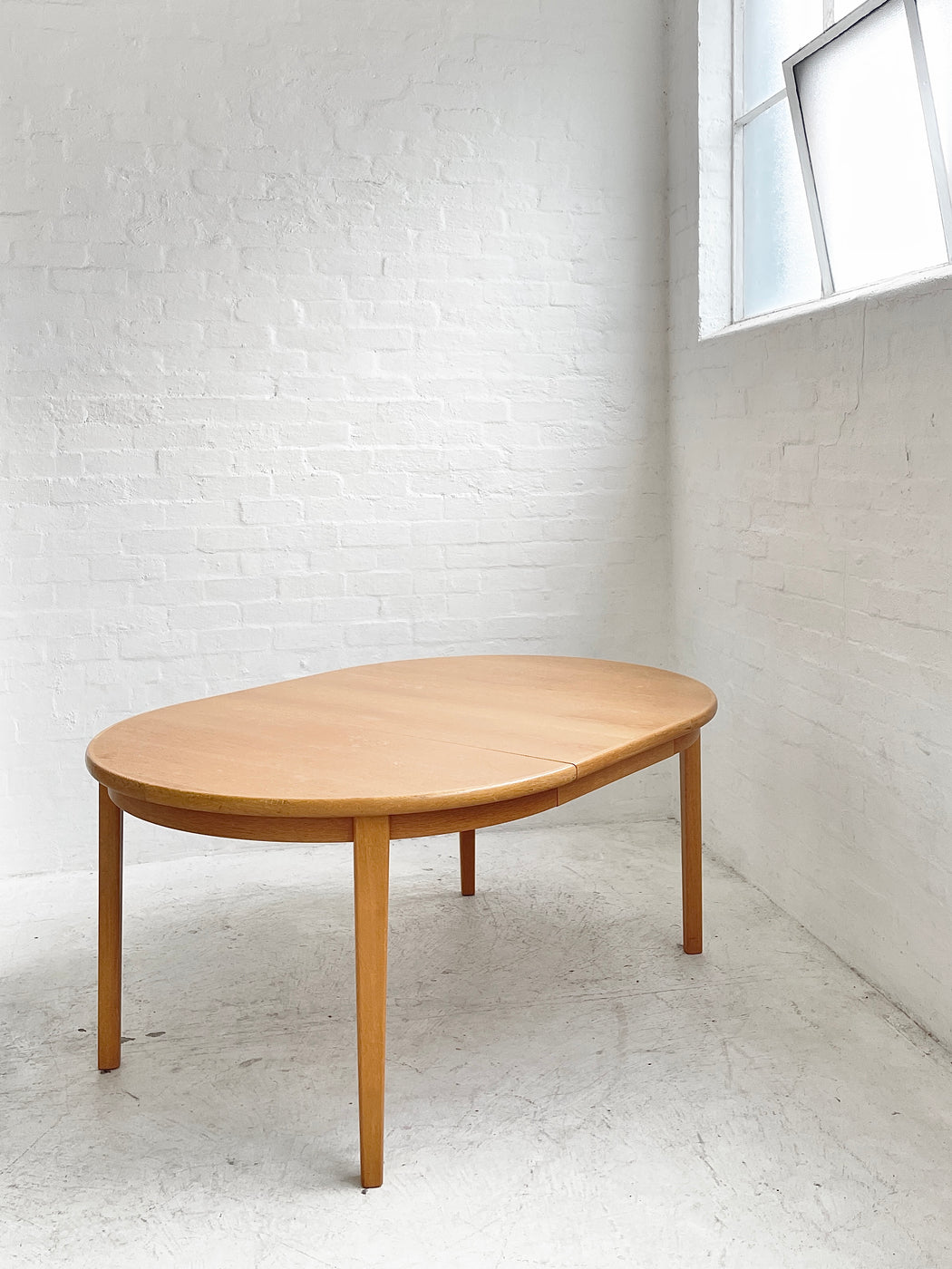 Danish Oak Extension Dining Table