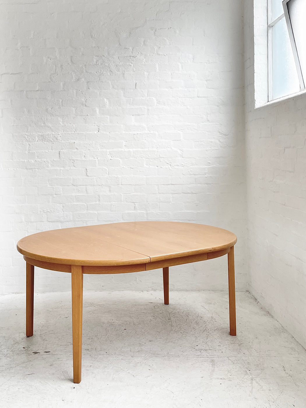 Danish Oak Extension Dining Table