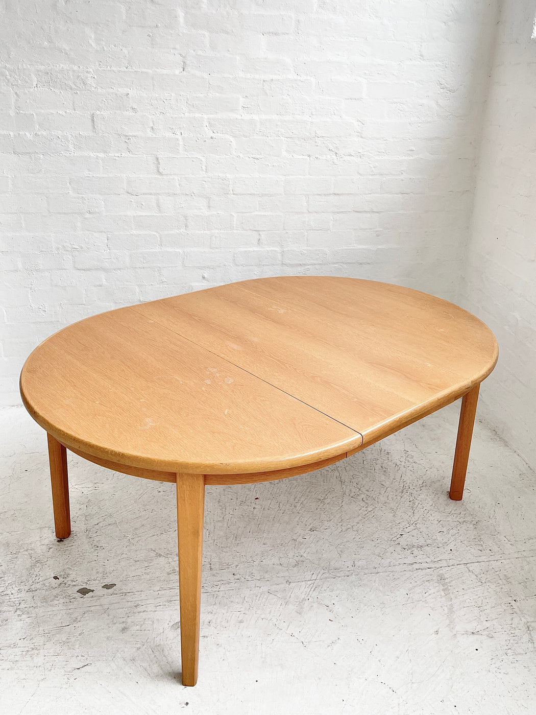 Danish Oak Extension Dining Table
