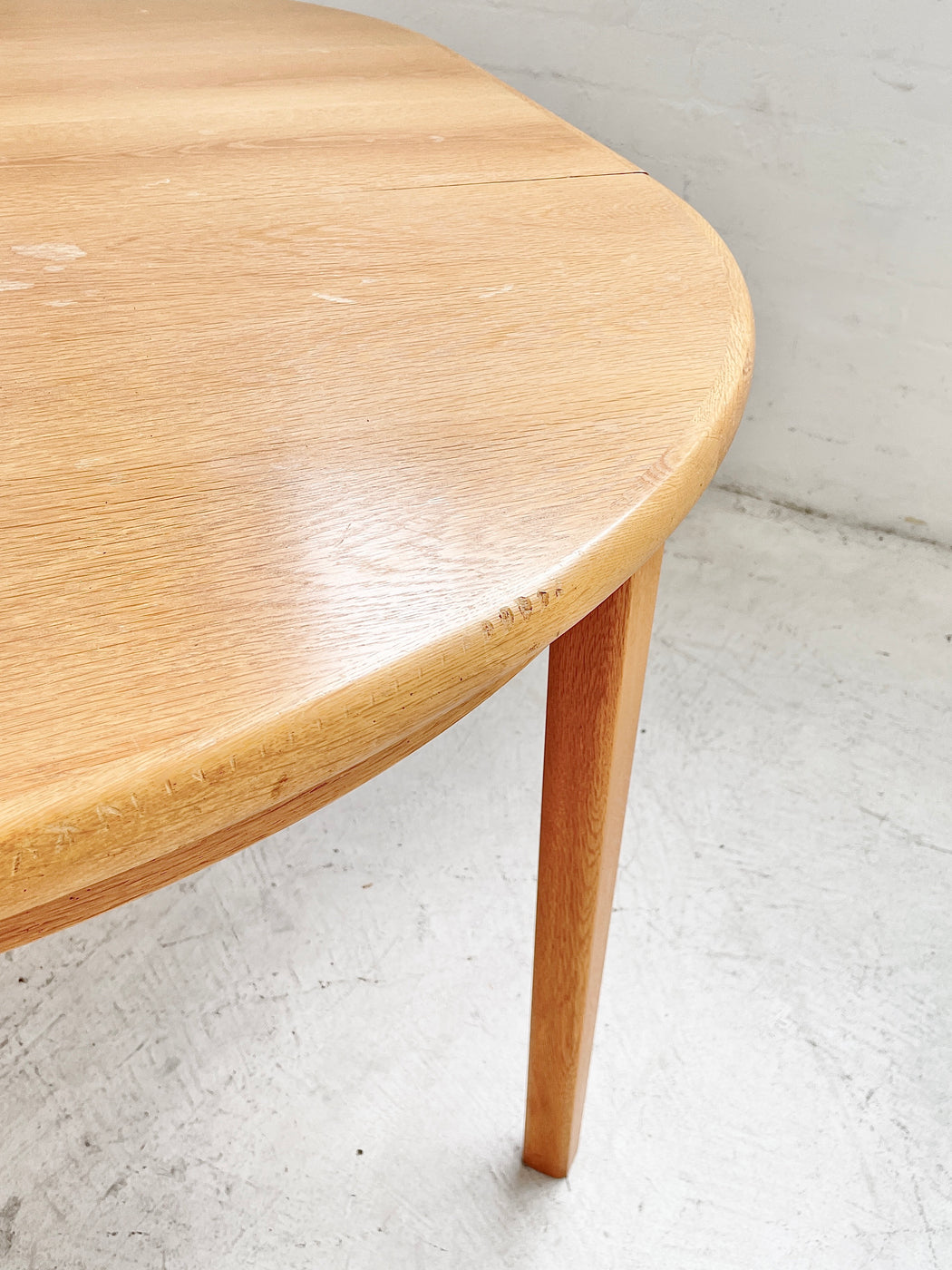 Danish Oak Extension Dining Table