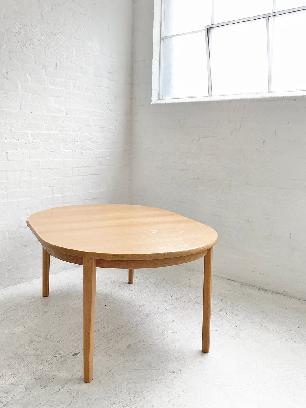 Danish Oak Extension Dining Table