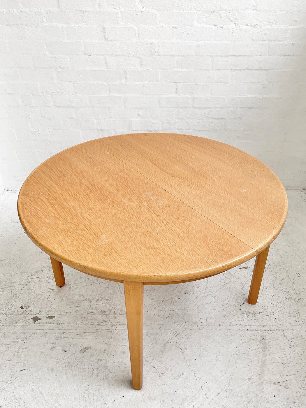 Danish Oak Extension Dining Table