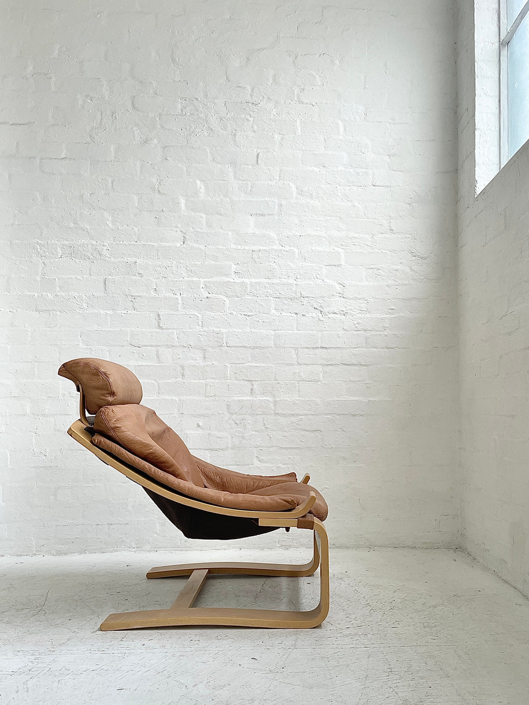 Åke Fribyter 'Kroken' Easy Chair and Footstool