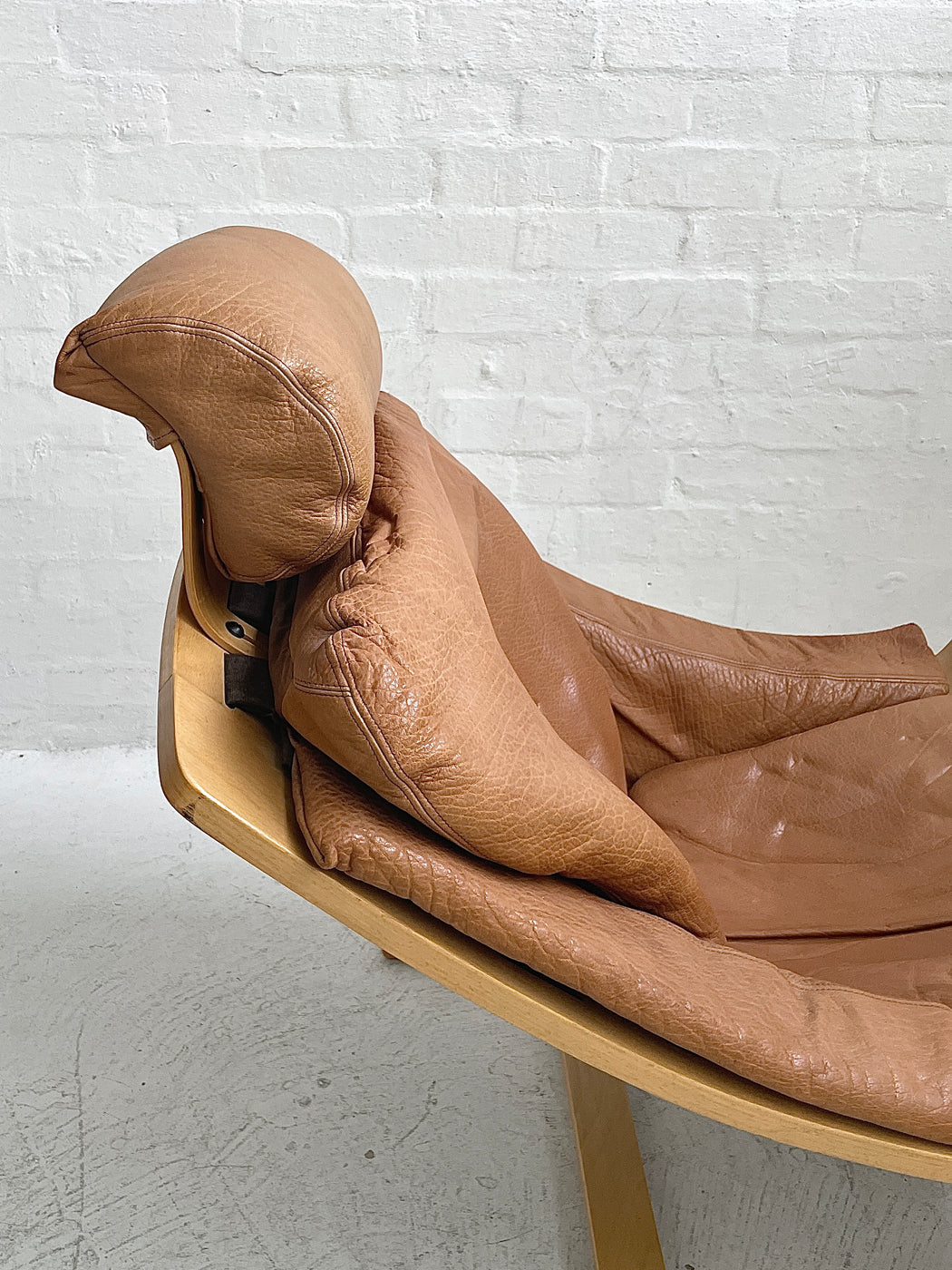 Åke Fribyter 'Kroken' Easy Chair and Footstool