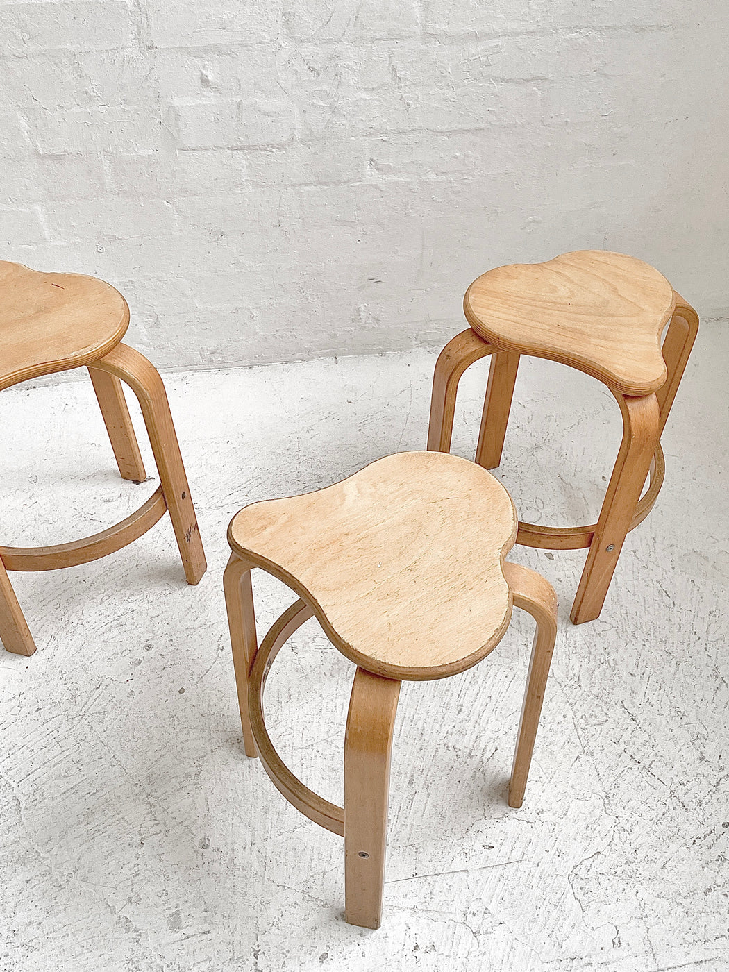 Hans Klarskov 'Ergoret' Beech Stool