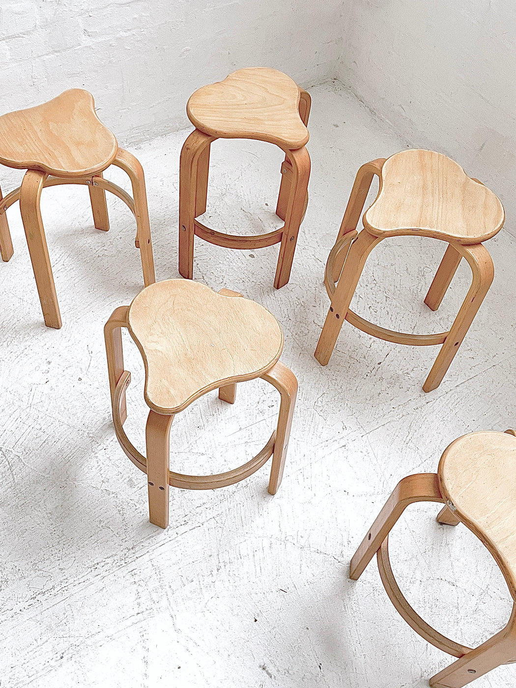 Hans Klarskov 'Ergoret' Beech Stool