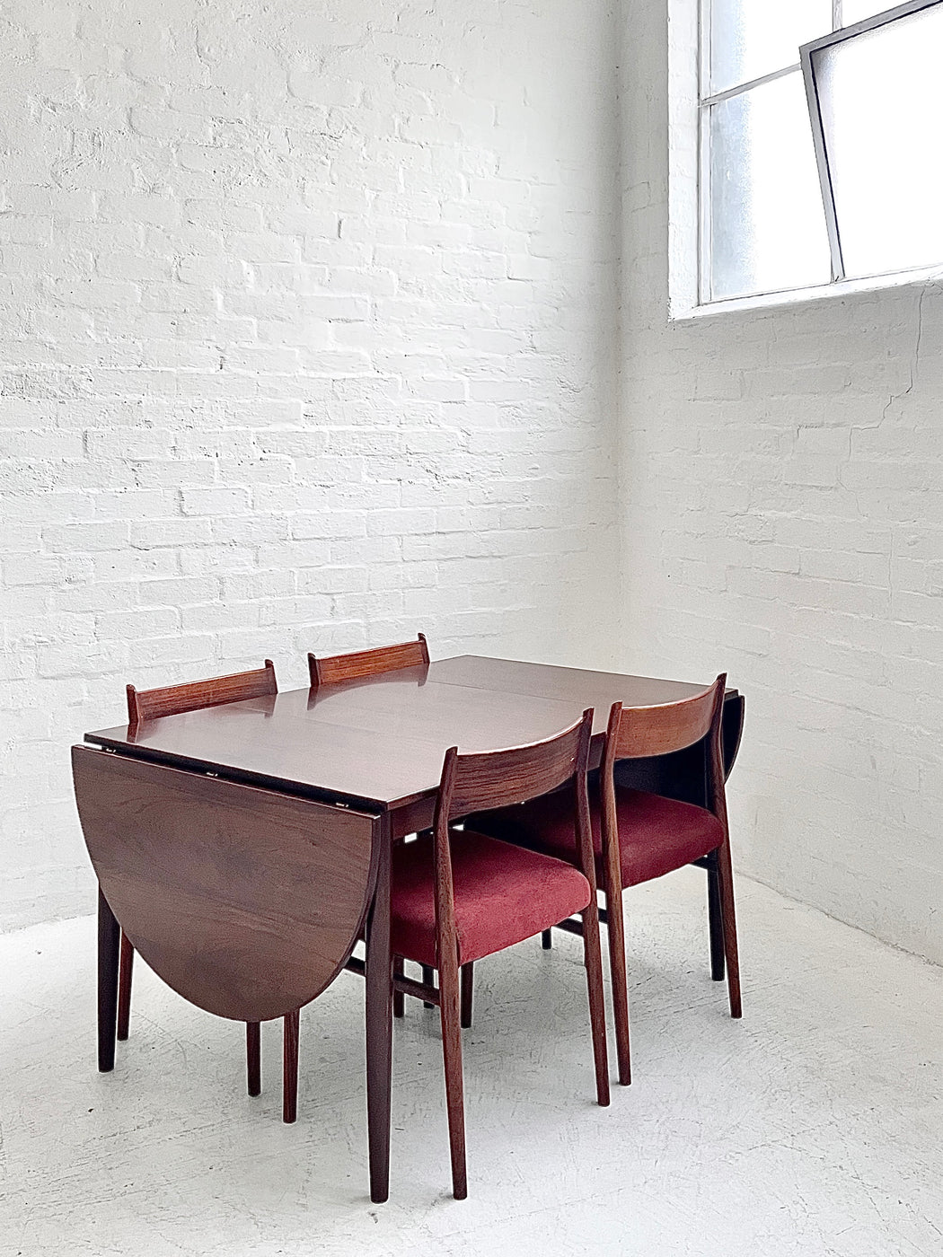 Bernhard Pedersen & Son Rosewood Drop-leaf Table