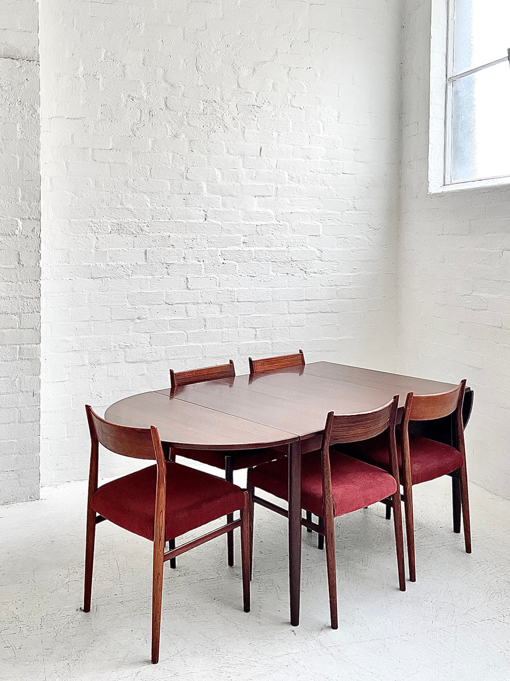 Bernhard Pedersen & Son Rosewood Drop-leaf Table