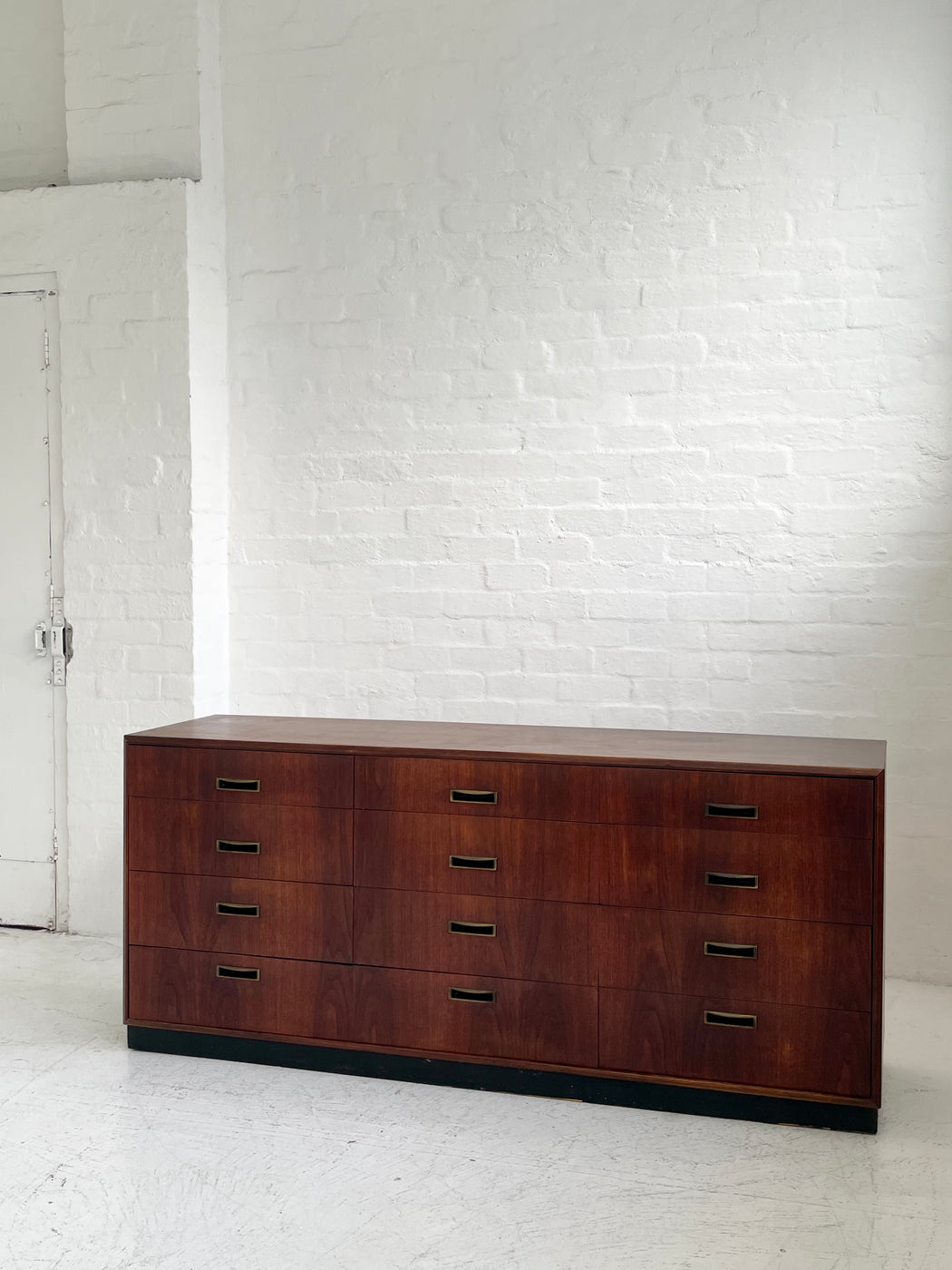 Founders Furniture Walnut Bank of Drawers